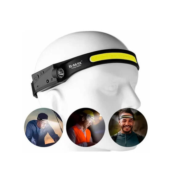 Lanterna recarregável de cabeça B-MAX - Imagem 7