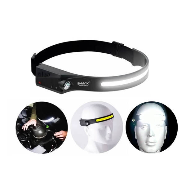 Lanterna recarregável de cabeça B-MAX - Imagem 8