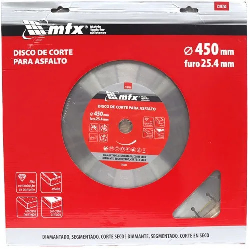 Disco diamantado Segmentado 450 mm  25,4 mm 18¨ MTX - Image 5