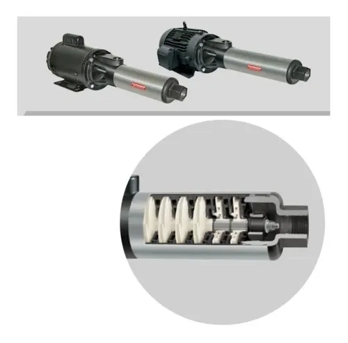 Bomba Centrífuga Multiestágio Schneider BT4-0510e12 1cv Trifásica 220v380v - Imagem 5