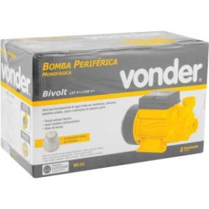 Bomba periférica/motobomba 1/2 cv 127 V/220 V BPV 375 VONDER