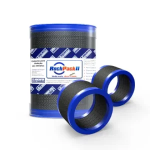 Vedação Rochpack jogo de gaxeta com 2 retentores Para Pistões Inox Ou Ducrom 70