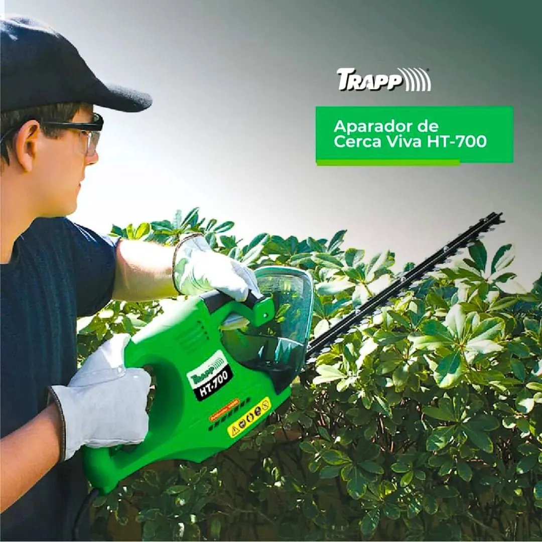 Aparador de Cerca-Viva elétrico HT-700 TRAPP 127v - Imagem 3